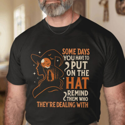 There's a Little Witch in All of Us Personalized Halloween Shirt