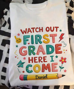Back to School Personalized Kids Tee