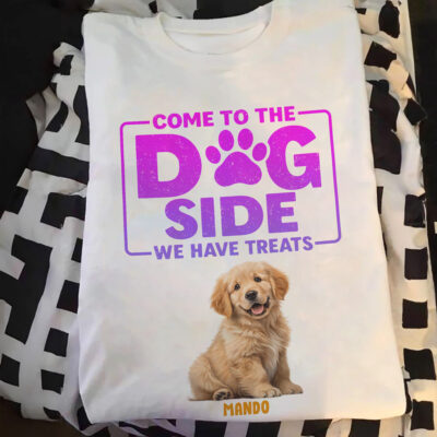 Welcome to the Bark Side Personalized Dog Lover Shirt
