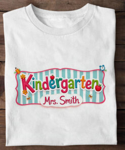 Custom Grade First Day Personalized Teacher Shirt