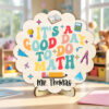Custom Math Teacher Door Sign - Classroom Decor